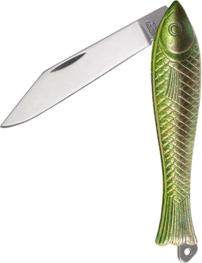 Vreckový nôž Mikov Rybička, zlatá