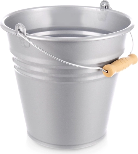 Plastové sivé vedro 7 l