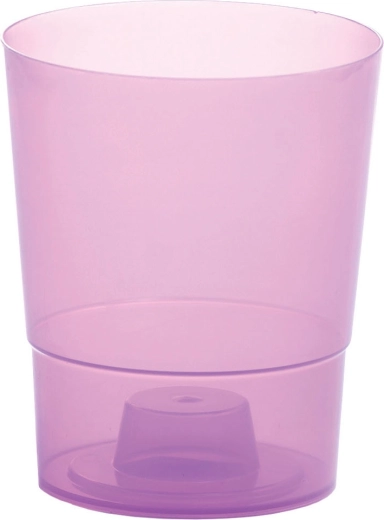 Kvetináč na orchidey Coubi Orchid 12,5 cm – priehľadná fialová