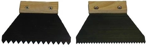 Oceľová stierka 140 mm s jemnými zubami