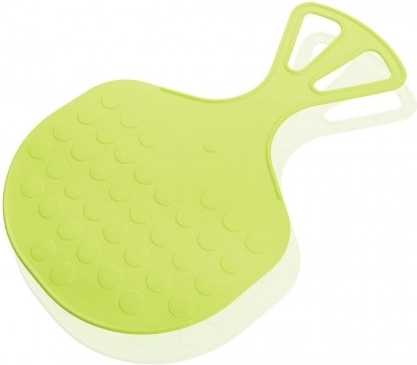 Plastový klzák Mrazík 58 × 35 cm – Limetkový