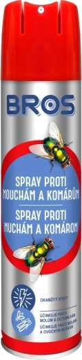 Bros sprej proti muchám a komárom 400 ml