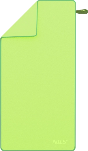 Rýchloschnúci mikrovláknový uterák NILS NCR12 zelený 180 × 100 cm