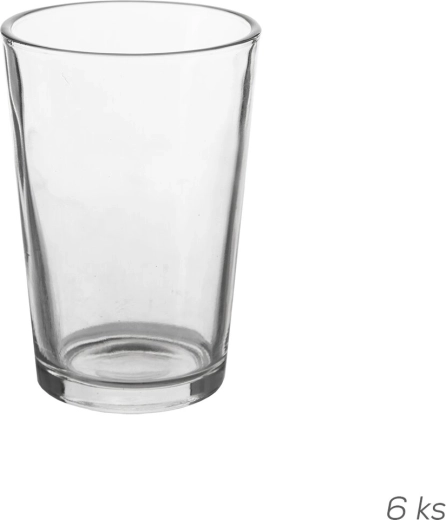 Sada pohárov 200 ml, 6 ks