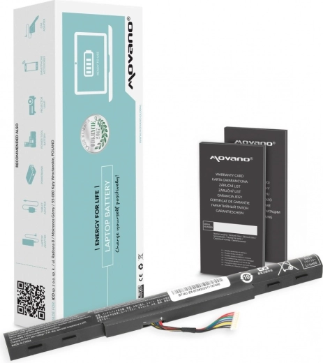 Movano batéria do notebooku Acer Aspire E5-573G a TravelMate P277-M (AL15A32) 1800 mAh 27 Wh