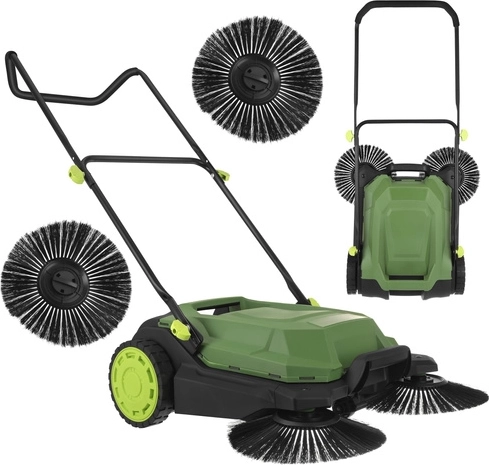 Ručný zametací stroj GARDLOV Nexo 68 cm s nádobou 24 l