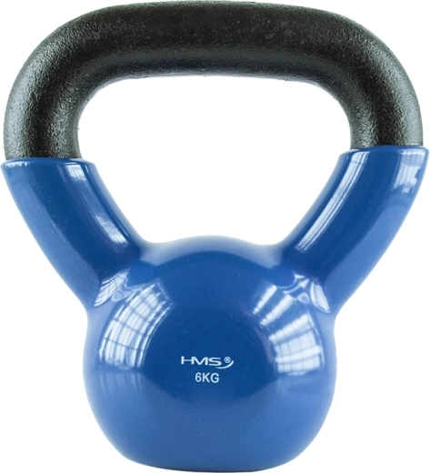 Kettlebell HMS 6 kg s vinylovým poťahom