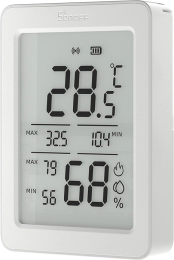 Sonoff AirGuard TH SNZB-02DR2 zigbee LCD senzor teploty a vlhkosti