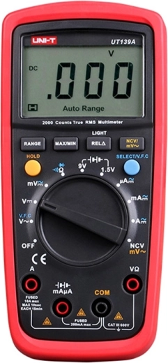 Digitálny multimeter Uni-T UT139A true RMS