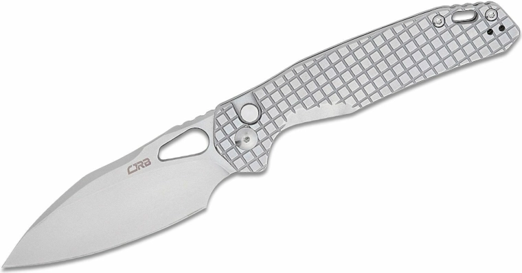 CJRB Frack zatvárací vreckový nôž stonewash, celokovový - 1 kus