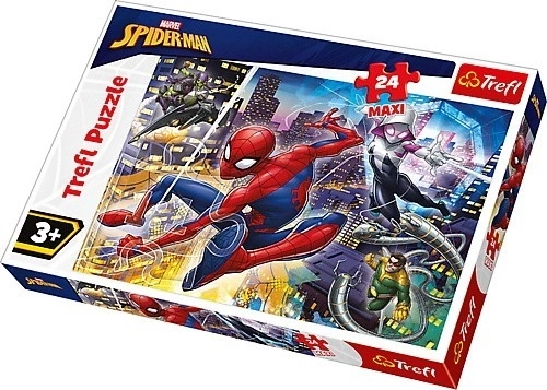 Puzzle maxi 24 dielikov – NEOHROZENÝ SPIDER‑MAN