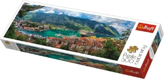 Panoráma Puzzle 500 Kotor Čierna Hora