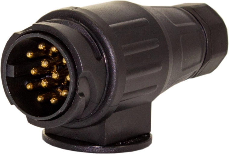 13-pólová zástrčka konektora prívesu 12 V
