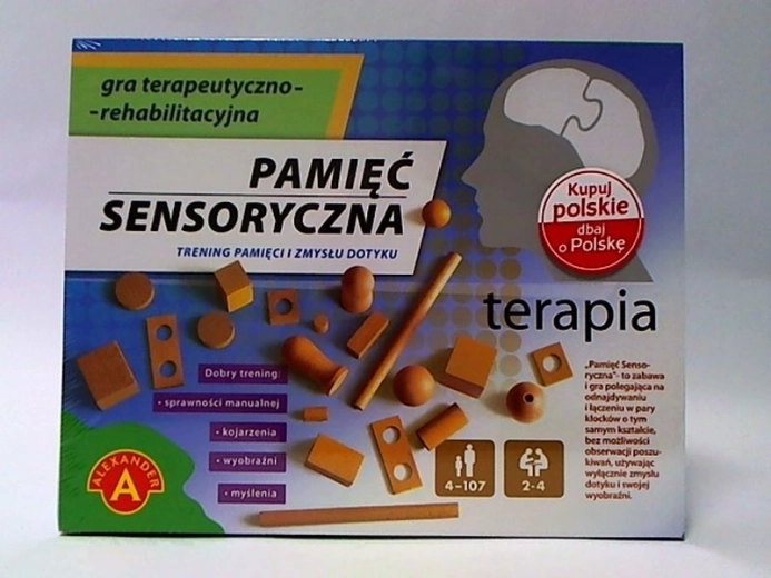Alexander terapia – senzorická pamäť, edukačná hra