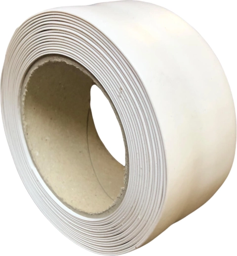 Samolepiaca podlahová lišta PVC 52 mm × 5 m biela