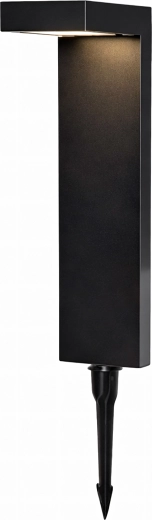 Solárny záhradný LED stĺpik so súmrakovým snímačom, 55 cm, 2 ks