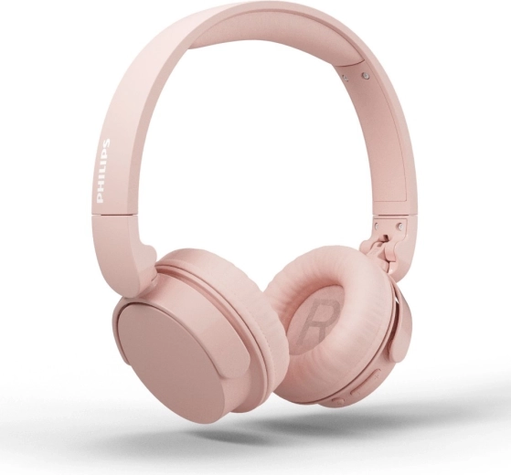 Bezdrôtové on-ear slúchadlá Philips ružové