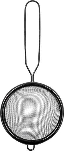 Sitko z nehrdzavejúcej ocele BLACK 10 cm
