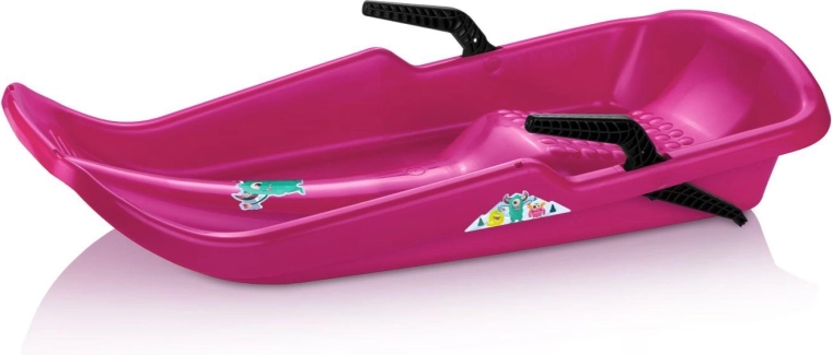 Boby Twister Monster plastové s brzdami – Ružová