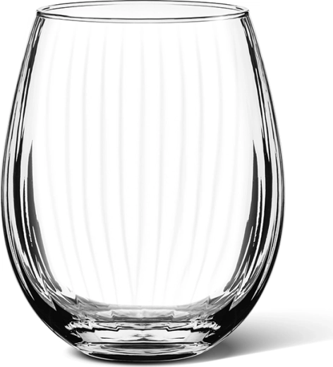 Plissé poháre 440 ml – sada 4 ks