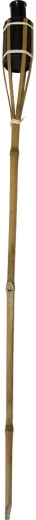 Bambusová pochodeň 90 cm – čierna, certifikácia FSC