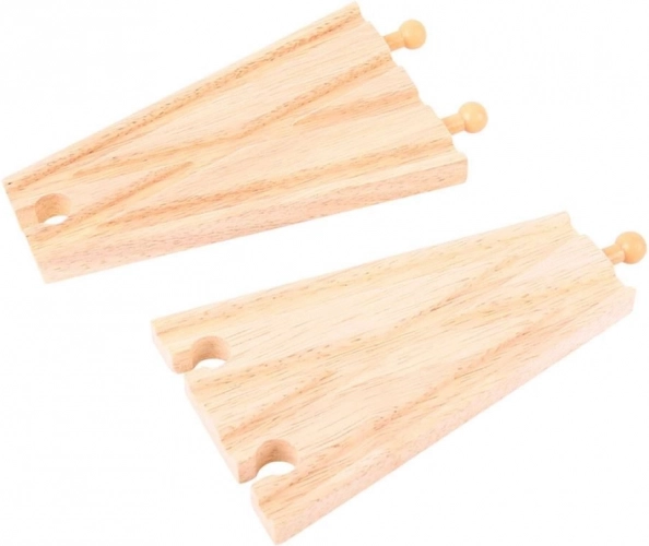 Bigjigs Rail rovná výhybka 2 ks