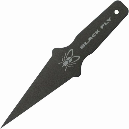 Malý vrhací nôž Cold Steel Black Fly, uhlíková oceľ, čierny