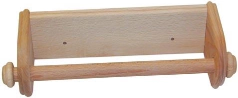 Závesný drevený držiak na kuchynské utierky 27 cm