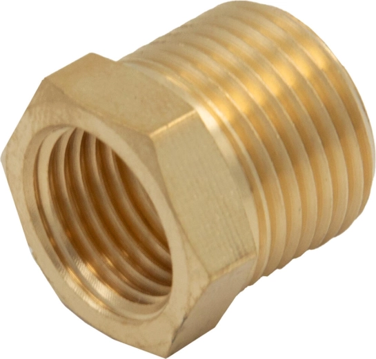 Redukcia 3/8" vonkajší závit × 1/4" vnútorný závit pre vzduchotechniku