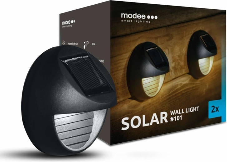 Solárne nástenné lampy Modee Smart Lighting Solar Lamp 101, 2 ks