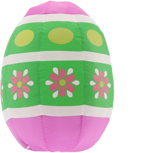 Nafukovacie veľkonočné vajíčko 90 cm s LED