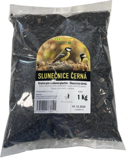 Slnečnica čierna pre vtáky 1 kg