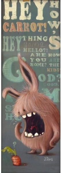 Vertikálne puzzle Zozoville: Mrkva 1000 dielikov