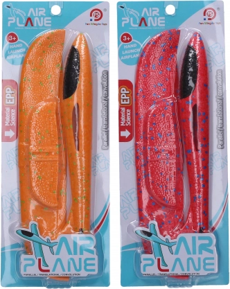 Hádzacie lietadlo z polystyrénu 31 × 34 cm