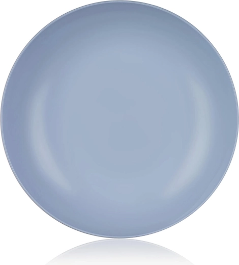 Hlboký plastový tanier 22 cm CULINARIA ICE modrý