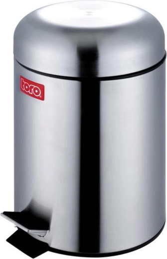 Retro kôš na odpadky 3 l s pedálom, 17 × 27 cm