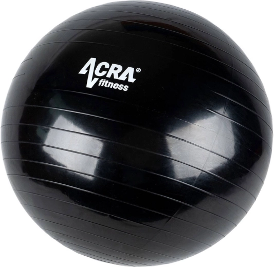 Acra gymnastická lopta čierna 85 cm