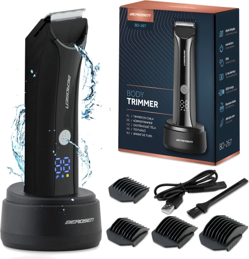 Berdsen zastrihávač vlasov a fúzov Barber Master čierny