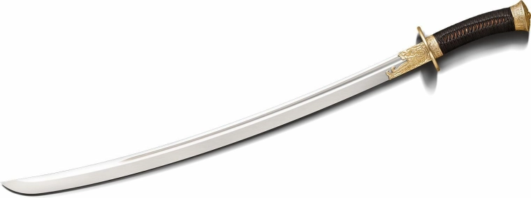 Čínska šabľa Cold Steel Chinese Sabre, ručne kovaná 1060 uhlíková oceľ