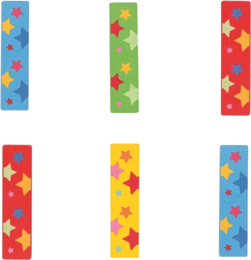 Bigjigs Toys drevené písmenko Hviezdička I