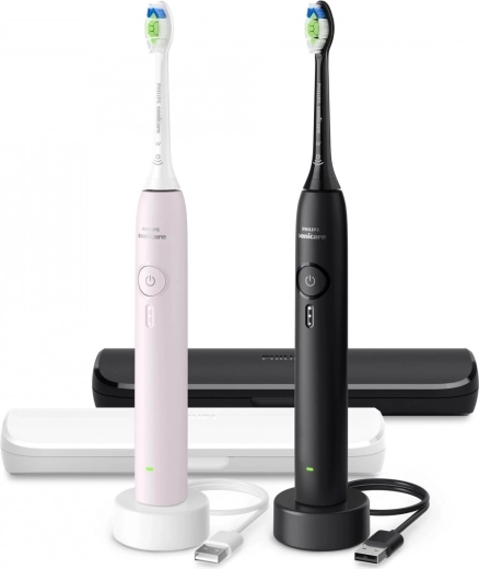Sonický zubný kefka PHILIPS Sonicare séria 3100 HX4072/42 – dvojbalenie