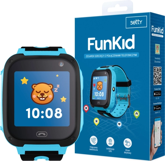 Detské smart hodinky Setty FunKids SD-100 modré