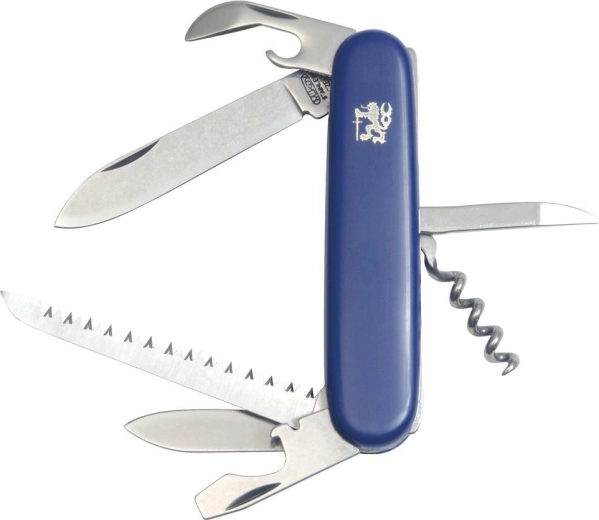 Vreckový nôž Mikov Stovka, 7 funkcií, modrý