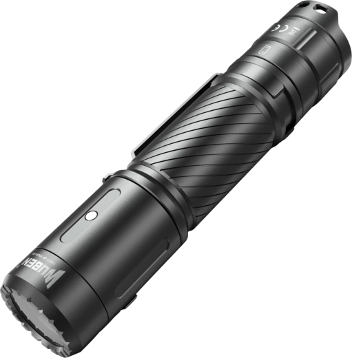 Wuben C3 čierne vreckové svietidlo 1200 lm, USB‑C, IP68