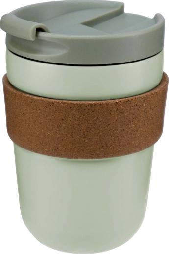 Nerezový termohrnček Kitchisimo 300 ml, svetlozelený