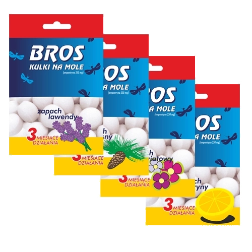 Bros guľôčky proti moliam s vôňou levandule