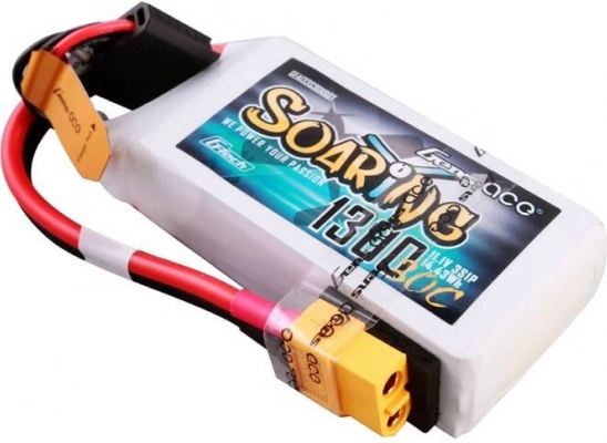 LiPo batéria Gens Ace G-Tech Soaring 1300 mAh 11,1 V 3S 30C s konektorom XT60