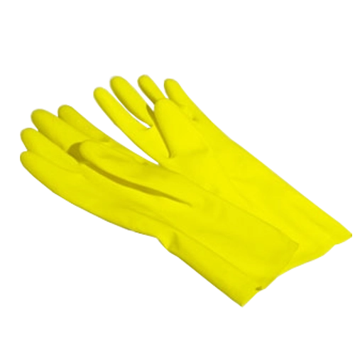 Gumové domáce rukavice Kuchcik S s bavlnenou podšívkou