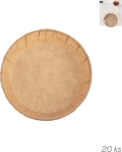 Papierové formičky na tartaletky 10,5 cm (20 ks)