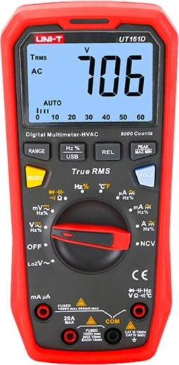 Digitálny multimeter Uni‑T UT161D True RMS